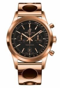 Breitling Transocean Chronograph 38 Gold / Black / Racer R4131012.BC07.223R