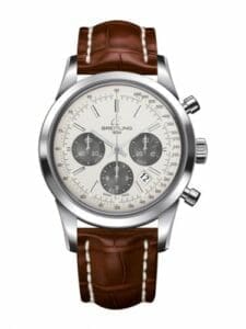 Breitling Transocean Chronograph Stainless Steel / Panda / Croco / Pin AB015212/G724/737P/A20BA.1