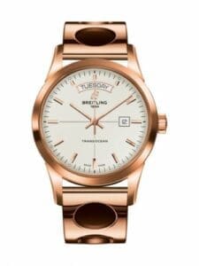 Breitling Transocean Day & Date Red Gold / Silver / Racer R4531012/G752/220R