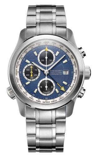 Bremont ALT1-WT Worldtimer Blue Bracelet ALT1WTBLbr