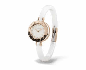 Bulgari B.Zero1 Pink Gold Ceramic White 102088