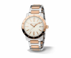 Bulgari Bulgari Solotempo 41.5 Two Tone White Bracelet 102053