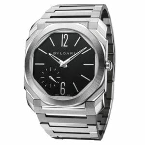 Bulgari Octo Finissimo 100m Stainless Steel / Black / Bracelet 103297