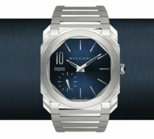 Bulgari Octo Finissimo Automatic Steel / Blue / Passione Engadina 103564