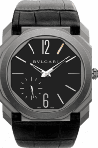 Bulgari Octo Finissimo Automatic Titanium / Black / Kamine's 111 102909