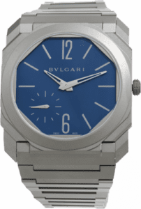 Bulgari Octo Finissimo Automatic Titanium / Blue / Japan 102973