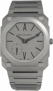 Bulgari Octo Finissimo Automatic Titanium / Grey / AV 103113