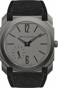 Bulgari Octo Finissimo Automatic Titanium / Grey / Calf 103426