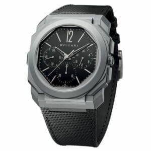 Bulgari Octo Finissimo Chronograph GMT Automatic Titanium / Black 103371