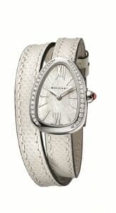 Bulgari Serpenti Skin Stainless Steel / Diamond / MOP 102781
