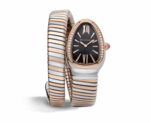 Bulgari Serpenti Tubogas Two Tone Black Diamond 102098