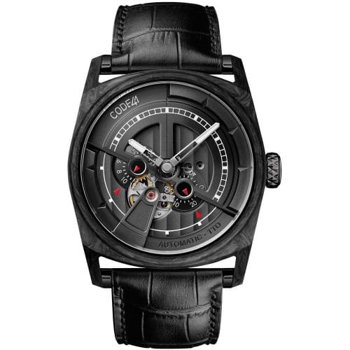 CODE41 Anomaly-01 Forged Carbon / Black AN01-CA-ST-ALIG-BK