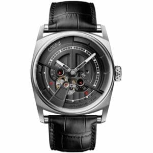 CODE41 Anomaly-01 Stainless Steel / Black AN01-IN-BK-ST-ALIG-BK