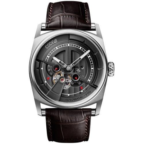 CODE41 Anomaly-01 Stainless Steel / Black AN01-IN-BK-ST-ALIG-BR