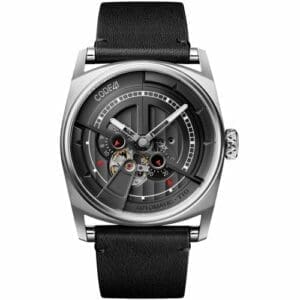 CODE41 Anomaly-01 Stainless Steel / Black AN01-IN-BK-ST-BK.