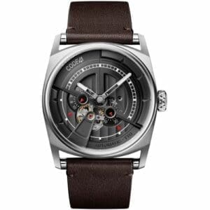 CODE41 Anomaly-01 Stainless Steel / Black AN01-IN-BK-ST-BR