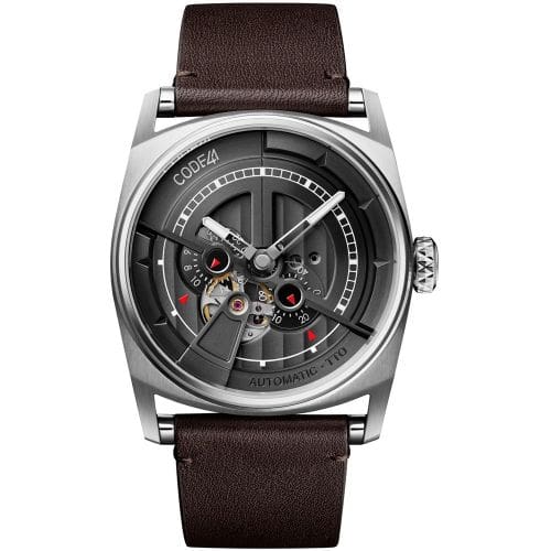CODE41 Anomaly-01 Stainless Steel / Black AN01-IN-BK-ST-BR