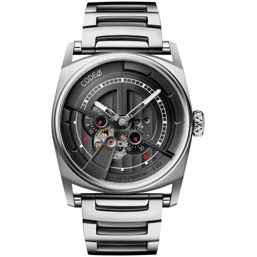 CODE41 Anomaly-01 Stainless Steel / Black AN01-IN-BK-ST-MET-IN