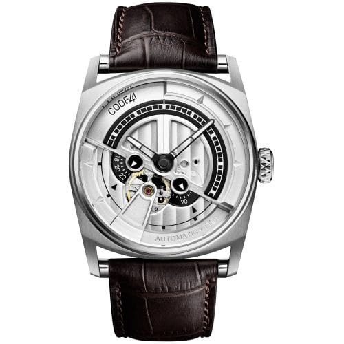 CODE41 Anomaly-01 Stainless Steel / Silver AN01-IN-SIL-ST-ALIG-BR