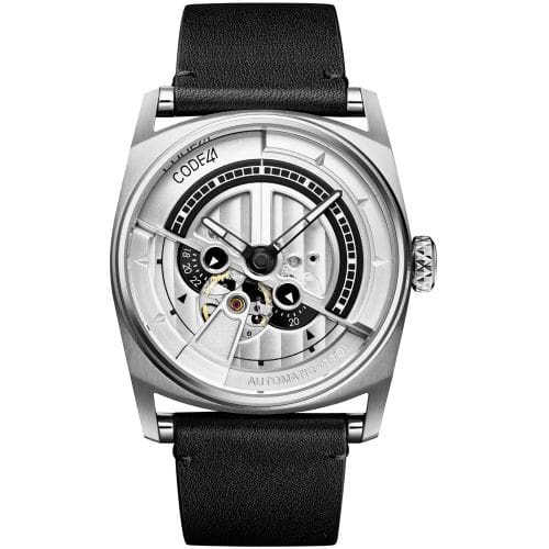 CODE41 Anomaly-01 Stainless Steel / Silver AN01-IN-SIL-ST-BK