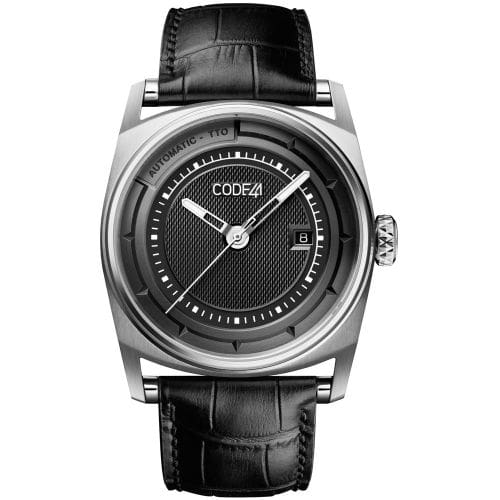 CODE41 Anomaly-02 Stainless Steel / Black AN02-IN-BK-ST-ALIG-BK