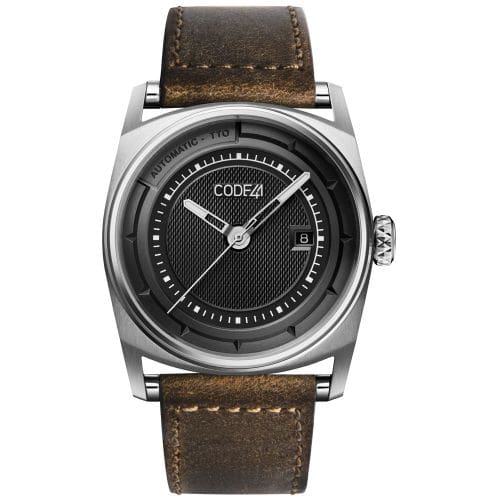 CODE41 Anomaly-02 Stainless Steel / Black AN02-IN-BK-ST-COU-VB