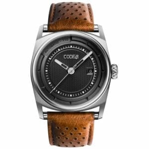 CODE41 Anomaly-02 Stainless Steel / Black AN02-IN-BK-ST-PER-BE