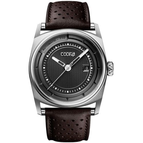 CODE41 Anomaly-02 Stainless Steel / Black AN02-IN-BK-ST-PER-BR