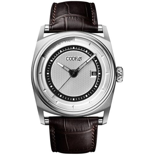 CODE41 Anomaly-02 Stainless Steel / Silver AN02-IN-SIL-ST-ALIG-BR