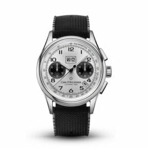 Carl F. Bucherer Heritage Bicompax Annual Stainless Steel / Silver 00.10803.08.12.01
