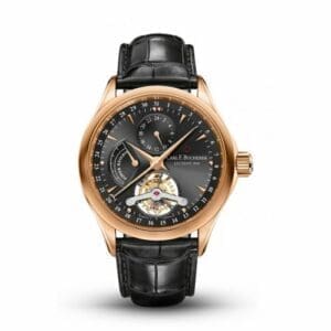 Carl F. Bucherer Manero Tourbillon Rose Gold / Black 00.10918.03.33.01