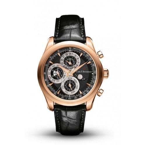 Carl F. Bucherer §Manero Chronoperpetual Rose Gold / Black 00.10906.03.33.01