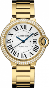 Cartier Ballon Blue de Cartier 36 Automatic Yellow Gold / Diamonds / Bracelet WJBB0007