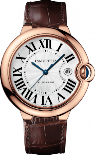 Cartier Ballon Blue de Cartier 42 Automatic Pink Gold / Silver W6900651