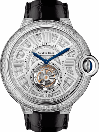 Cartier Ballon Blue de Cartier 46 Flying Tourbillon White Gold / Diamond HPI00586