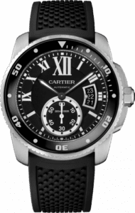 Cartier Calibre de Cartier Diver Stainless Steel / Black / Rubber W7100056