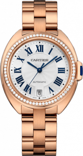 Cartier Clé de Cartier 35 Pink Gold / Diamonds/ Bracelet WJCL0006