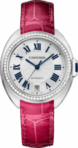 Cartier Clé de Cartier 35 White Gold / Diamonds / Red WJCL0049