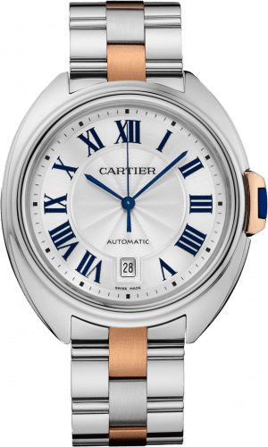 Cartier Clé de Cartier 40 Stainless Steel /Pink Gold / Silver / Bracelet W2CL0002