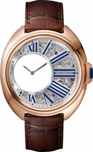 Cartier Clé de Cartier 41 Mysterious Hours Pink Gold WHCL0002