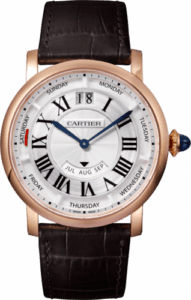 Cartier Rotonde de Cartier 40 Annual Calendar Pink Gold / Silver WHRO0002