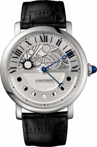Cartier Rotonde de Cartier 45 Day & Night White Gold / Silver W1556244