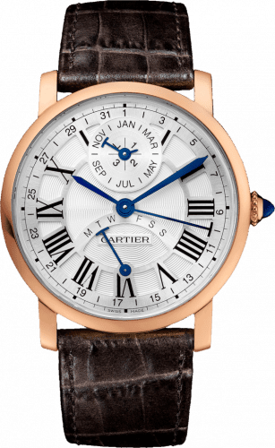 Cartier Rotonde de Cartier Perpetual Calendar Pink Gold / Silver W1556217