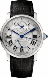 Cartier Rotonde de Cartier Perpetual Calendar White Gold / Silver W1556218