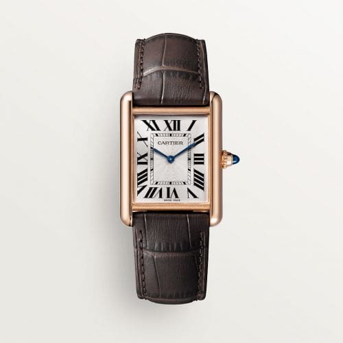 Cartier Tank Louis Cartier Large Manual Rose Gold / Silver WGTA0011