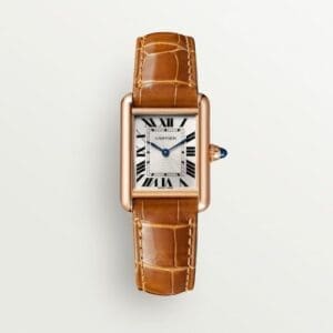 Cartier Tank Louis Cartier Small Manual Rose Gold / Silver WGTA0010