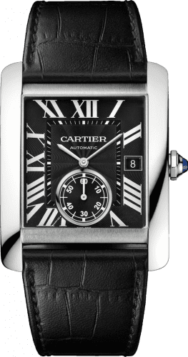 Cartier Tank MC 34.3 Stainless Steel / Black W5330004