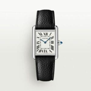 Cartier Tank Must Large Quartz Stainless Steel / Silver WSTA0041
