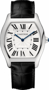 Cartier Tortue Extra Flat White Gold / Silver WGTO0003