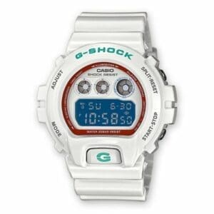 Casio DW-6900SN-7 White Red DW-6900SN-7ER
